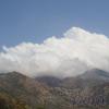 Крит. Горы и облака