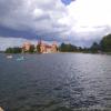 Тракайский замок. Вид на озеро